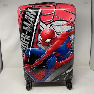 Marvel Spider-Man Suitcase - Red, Blue, and Black